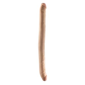 Dildo dublu DR. SKIN+ 16.5 Inch Posable Double Dong