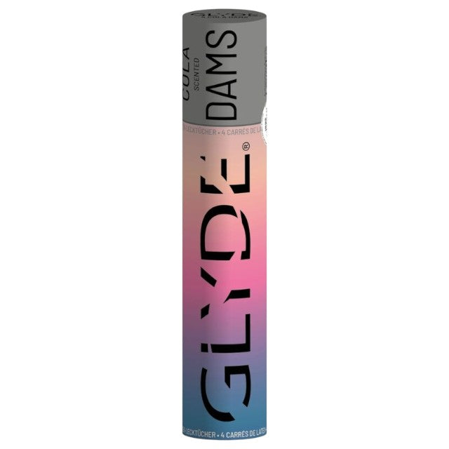 Folii SheerGlyde - Dams, pentru protectie in timpul sexului oral si vaginal, aroma cola, 4 buc 1 Folii SheerGlyde - Dams