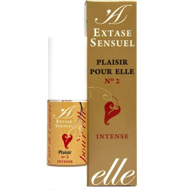 Gel EXTASE SENSUEL Plaisir Pour Elle Intense, pentru stimularea clitorisului, efect dublu de încălzire și răcire, 30 ml 1 Gel EXTASE SENSUEL Plaisir Pour Elle Intense