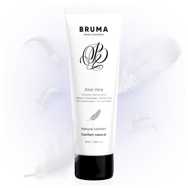 Gel Lubrifiant BRUMA - Aloe Vera Sliding Gel, pe baza de apa, natural confort, 100 ml 1 Gel Lubrifiant BRUMA - Aloe Vera Sliding Gel