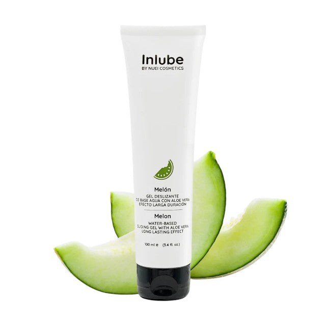 Gel Lubrifiant NUEI - INLUBE, pe baza de apa, cu aroma de Pepene (Melon), 100 ml 1 Gel Lubrifiant NUEI - INLUBE