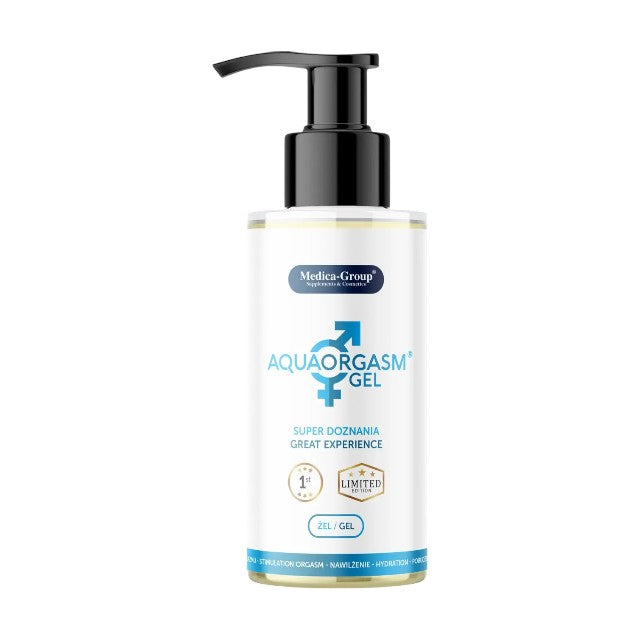 Gel MEDICA-GROUP Aqua Orgasm Gel, unisex, pentru stimulare și intensificare orgasm, efect de răcire, 150 ml 1 Gel MEDICA-GROUP Aqua Orgasm Gel