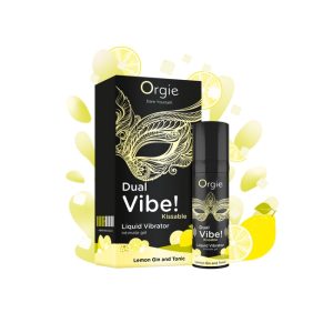 Gel ORGIE Dual Vibe! Kissable - Lemon Gin and Tonic