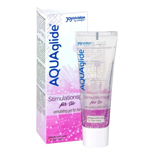 Gel intim JOY DIVISION AQUAGlide Stimulating Gel for Her, pentru stimulare clitoris, efect lubrifiant de durată, 25 ml 1 Gel intim JOY DIVISION AQUAGlide Stimulating Gel for Her