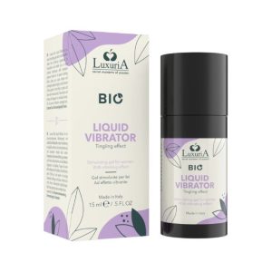 Gel intim LUXURIA Bio Liquid Vibrator