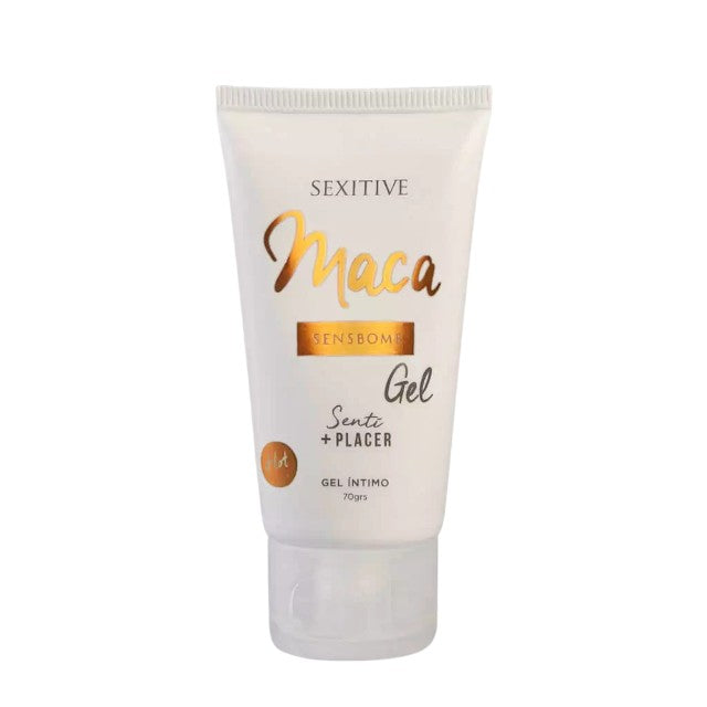 Gel intim SEXITIVE Maca Gel - Sensbomb, pentru stimulare clitoris, cu efect de creștere libido și energie, efect de încălzire, 70 g 1 Gel intim SEXITIVE Maca Gel - Sensbomb