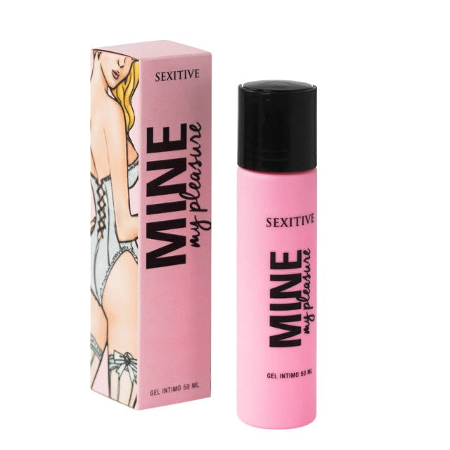 Gel intim SEXITIVE Mine - My Pleasure, pentru stimulare clitoris, cu efect de furnicături și pulsații, 50 ml 1 Gel intim SEXITIVE Mine - My Pleasure
