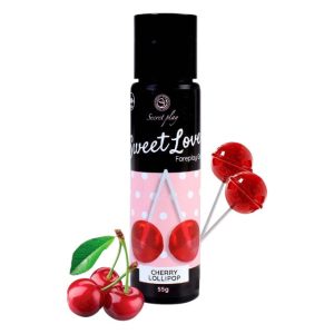 Gel intim comestibil SECRET PLAY Sweet Love - Cherry Lollypop