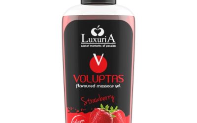 Gel pentru masaj LUXURIA Voluptas Strawberry – 100 ml