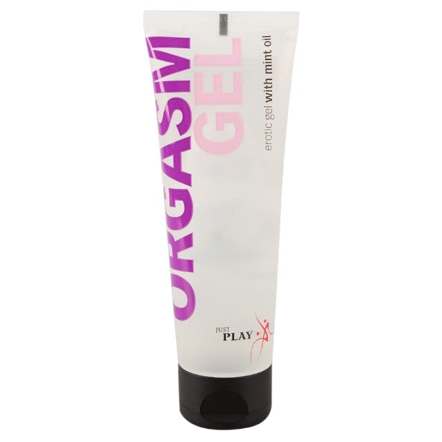Gel pentru masaj intim JUST PLAY Orgasm Gel, cu ulei de mentă, pentru creșterea libidoului feminin și orgasm intens, 80 ml 1 Gel pentru masaj intim JUST PLAY Orgasm Gel