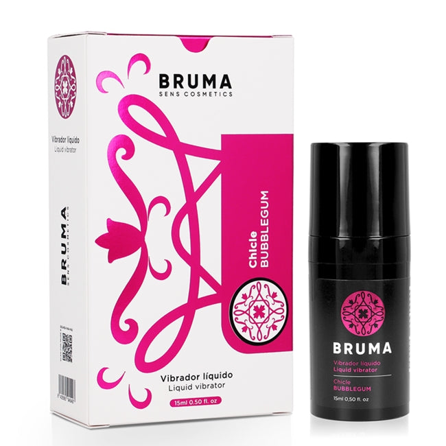 Gel pentru stimulare si excitare BRUMA - LIQUID VIBRATOR, senzatie de furnicaturi, aroma de bubblegum, 15 ml 1 Gel pentru stimulare si excitare BRUMA - LIQUID VIBRATOR