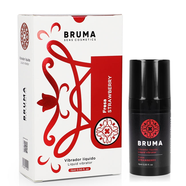 Gel pentru stimulare si excitare BRUMA - LIQUID VIBRATOR, senzatie de furnicaturi, aroma de capsuni, 15 ml 1 Gel pentru stimulare si excitare BRUMA - LIQUID VIBRATOR