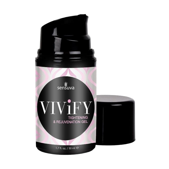 Gel pentru strâmtarea vaginului SENSUVA Vivify, cu efect de întinerire, potrivit pentru piele sensibilă, 50 ml 1 Gel pentru strâmtarea vaginului SENSUVA Vivify