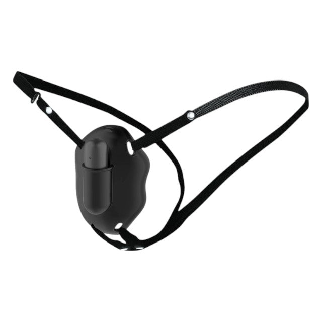 Ham cu vibrator PRETTY LOVE Carter, cu curele reglabile și vibrator bullet detașabil, 12 funcții de vibrație, negru 1 Ham cu vibrator PRETTY LOVE Carter