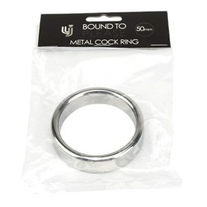 Inel pentru penis Bound To Please - Metal Cock Ring