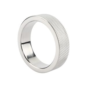 Inel pentru penis MR. STEEL CrissCross C-Ring