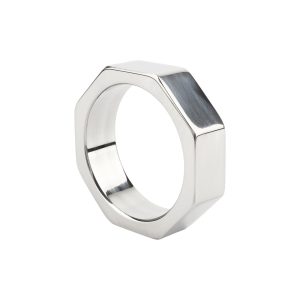 Inel pentru penis MR. STEEL Nut C-Ring - Forță și Stil 1 Inel pentru penis MR. STEEL Nut C-Ring, în formă de piuliță, din oțel inoxidabil, diametru 4.5 cm (mic), argintiu