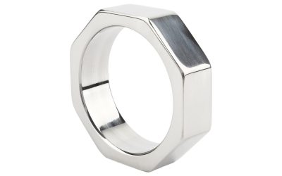 Home v2 12 Inel pentru penis MR. STEEL Nut C-Ring – Forță și Stil