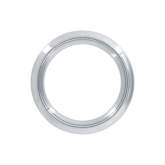 Inel pentru penis STEEL POWER TOOLS Cockring RVS, din oțel inoxidabil, grosime 8 mm, diametru 40 mm, argintiu 1 Inel pentru penis STEEL POWER TOOLS Cockring RVS