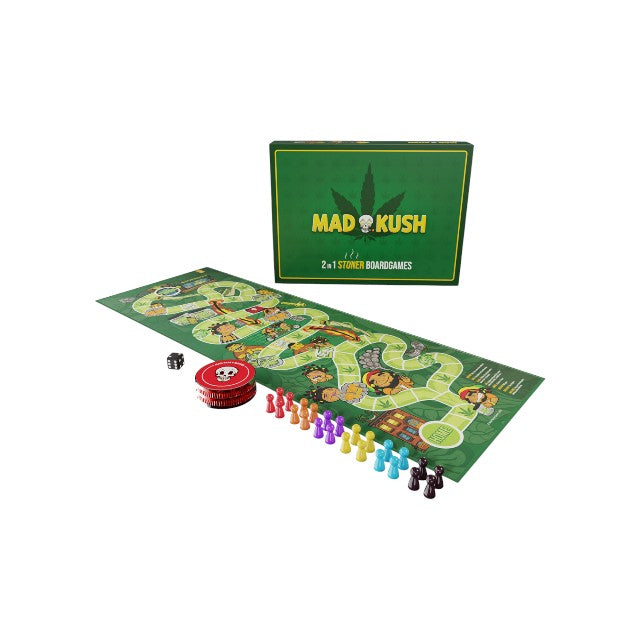 Joc de societate MAD PARTY GAMES Mad Kush, cu 2 moduri de joc distractive, cadoul perfect pentru partener sau prieteni 1 Joc de societate MAD PARTY GAMES Mad Kush