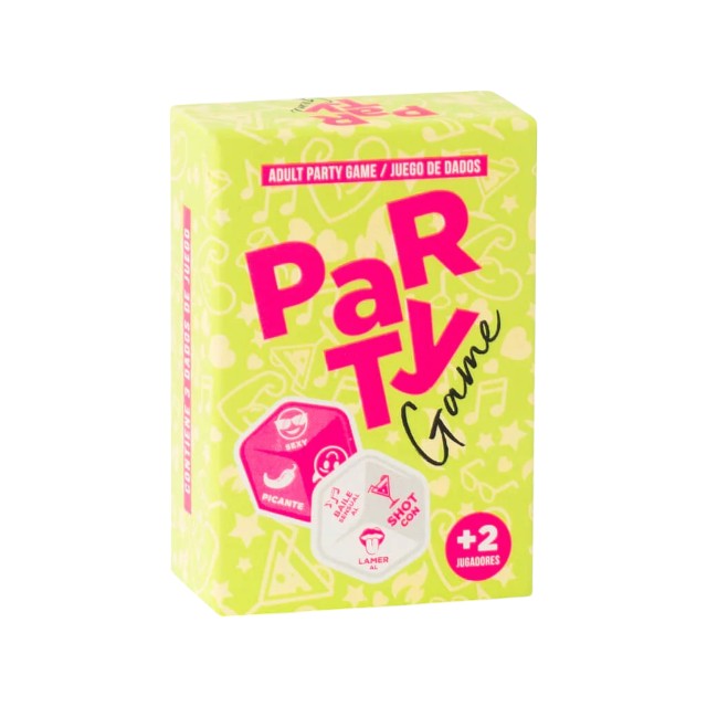Joc pentru adulți SEXITIVE Party Game, include 3 zaruri pentru provocări erotice (instrucțiuni în limba spaniolă) 1 Joc pentru adulți SEXITIVE Party Game