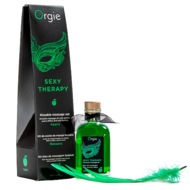 Kit de masaj erotic ORGIE - Sexy Therapy, aroma de Mere, 100 ml 1 Kit de masaj erotic ORGIE - Sexy Therapy