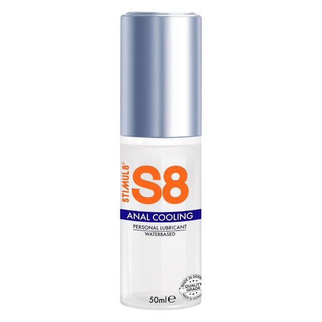 Lubrifiant anal S8 Anal Cooling Personal Lubricant, pe bază de apă, efect de răcire, fără parabeni, 50 ml 1 Lubrifiant anal S8 Anal Cooling Personal Lubricant