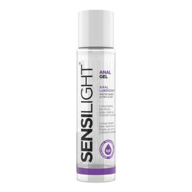 Lubrifiant anal SENSILIGHT Anal Gel, pe bază de apă, cu efect de lungă durată, compatibil cu prezervative, 60 ml 1 Lubrifiant anal SENSILIGHT Anal Gel