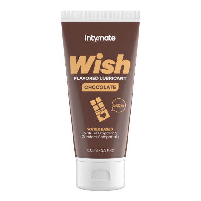 Lubrifiant cu aromă INTYMATE Wish Chocolate, formulă naturală pe bază de apă, aromă de ciocolată, 100 ml 1 Lubrifiant cu aromă INTYMATE Wish Chocolate