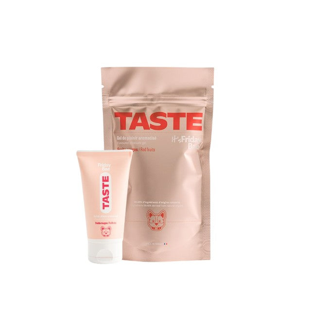 Lubrifiant cu aromă IT’S FRIDAY BAE Taste - Red Fruits, pe bază de apă, aromă de fructe roșii, 50 ml 1 Lubrifiant cu aromă IT’S FRIDAY BAE Taste - Red Fruits