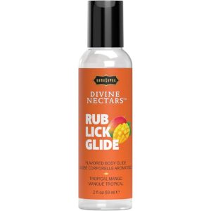 Lubrifiant cu aromă KAMASUTRA Divine Nectars Tropical Mango