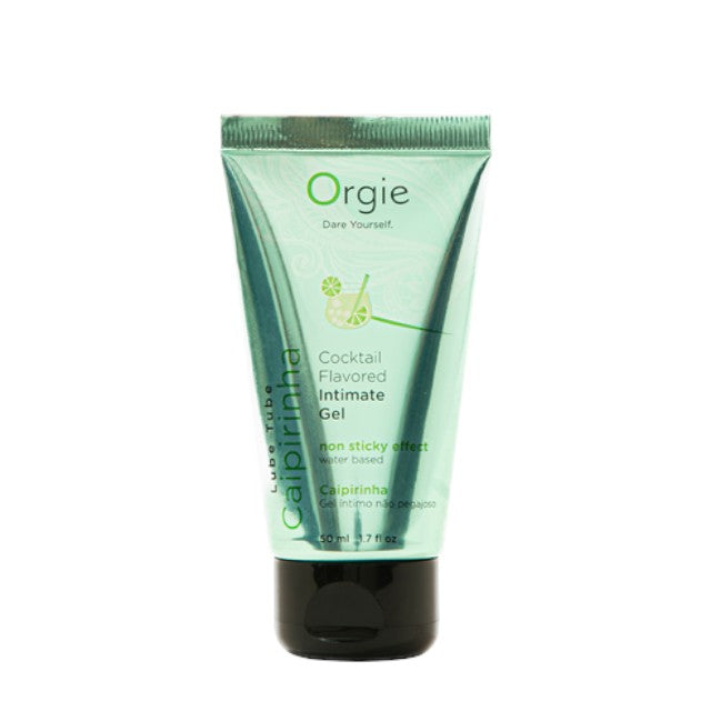 Lubrifiant cu aromă ORGIE Lube Tube - Cocktail Intimate Gel CAIPIRINHA, pe bază de apă, 50 ml 1 Lubrifiant cu aromă ORGIE Lube Tube - Cocktail Intimate Gel CAIPIRINHA