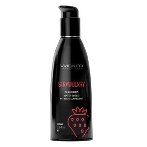 Lubrifiant cu aromă WICKED Strawberry