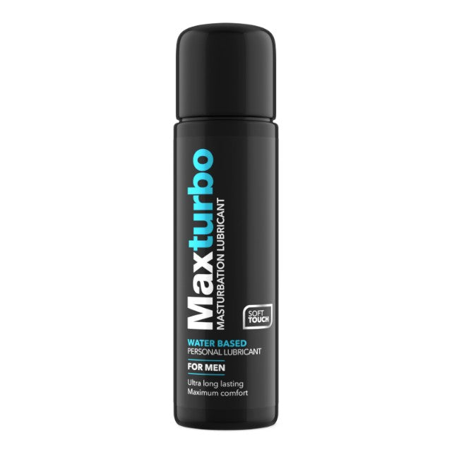 Lubrifiant pentru bărbați MAXTURBO Masturbation Lubricant, pe bază de apă, compatibil cu masturbatoare, 100 ml 1 Lubrifiant pentru bărbați MAXTURBO Masturbation Lubricant