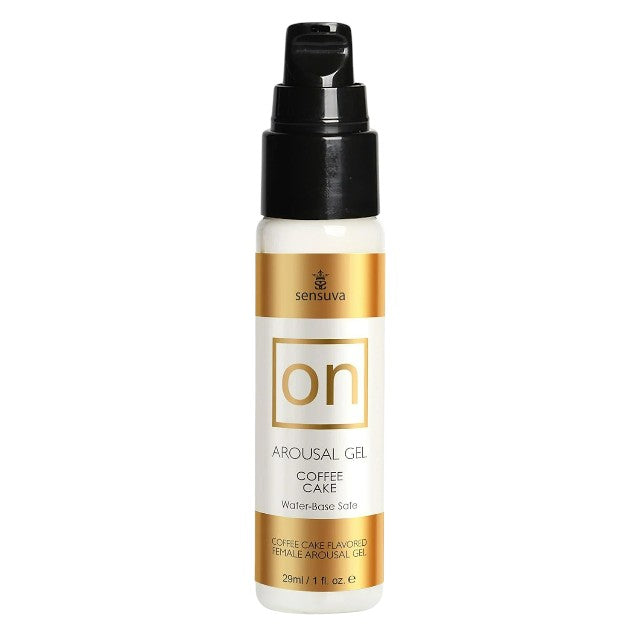 Lubrifiant stimulator pe bază de apă SENSUVA ON Coffee Cake, cu efect de încălzire pentru stimularea clitorisului, 29 ml 1 Lubrifiant stimulator pe bază de apă SENSUVA ON Coffee Cake