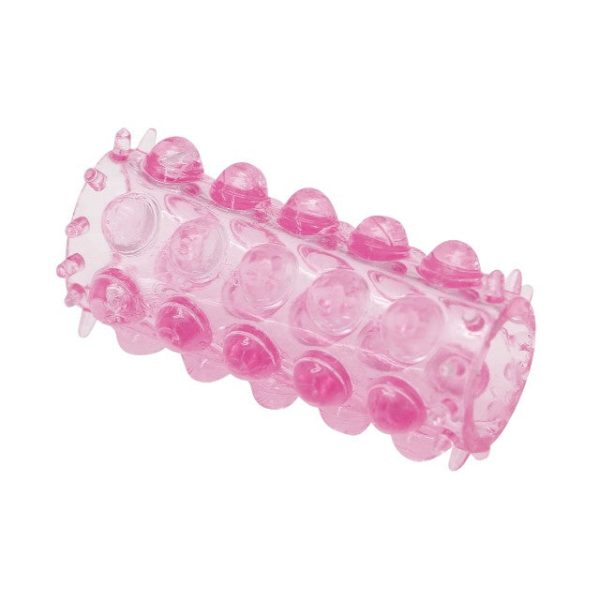 Manșon pentru penis cu striații TOYZ4LOVERS Long Ring