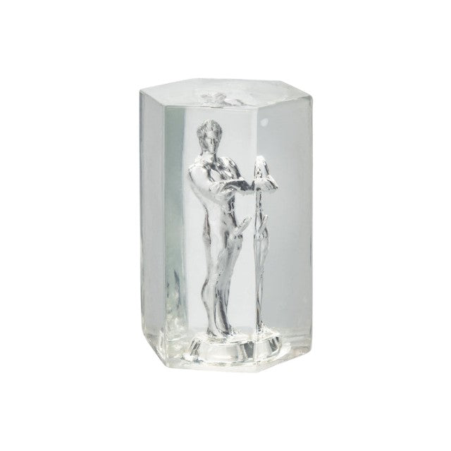 Masturbator manual CALEXOTICS Guys Guys Guys - David, inspirat de statuia lui Michelangelo, lungime 9.5 cm, transparent 1 Masturbator manual CALEXOTICS Guys Guys Guys - David