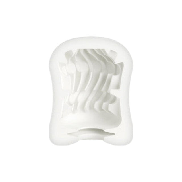 Masturbator manual MYSTIM MasturbaTIN Swirl Girl, din TPE texturat pentru stimulare intensă, alb 1 Masturbator manual MYSTIM MasturbaTIN Swirl Girl