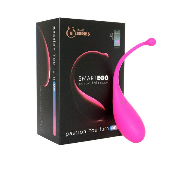 Ou vibrator B SERIES SmartEgg Massager, control prin aplicație, vibrații personalizate, sincronizare cu muzică, roz 1 Ou vibrator B SERIES SmartEgg Massager