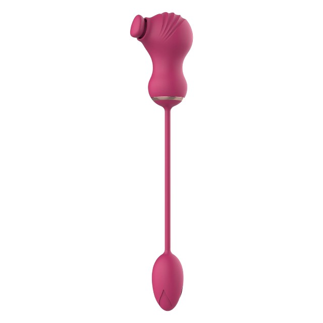 Ou vibrator DREAMTOYS Essentials Tapping Stimulator, pentru stimulare dublă, 7 funcții de tapping, 4 funcții de vibrație, roz 1 Ou vibrator DREAMTOYS Essentials Tapping Stimulator
