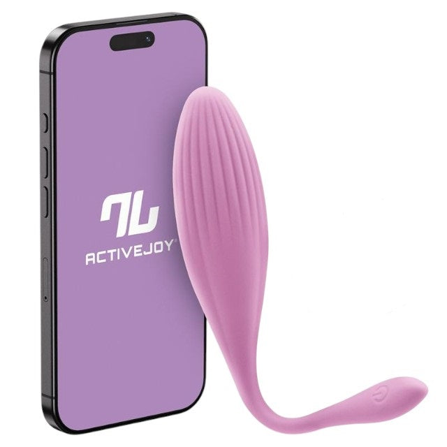 Ou vibrator INTOYOU APP - Rotating, pentru stimularea sexuala feminina, control prin aplicatie, 8 functii de vibratie si rotatie a varfului, 20 cm x 3.4 cm, roz 1 Ou vibrator INTOYOU APP - Rotating