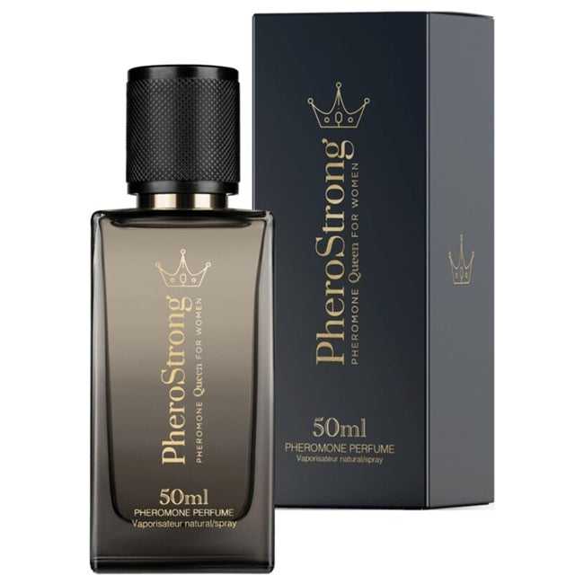 Parfum cu feromoni PHEROSTRONG Queen, pentru femei, note de magnolie, rodie și ambră, 50 ml 1 Parfum cu feromoni PHEROSTRONG Queen