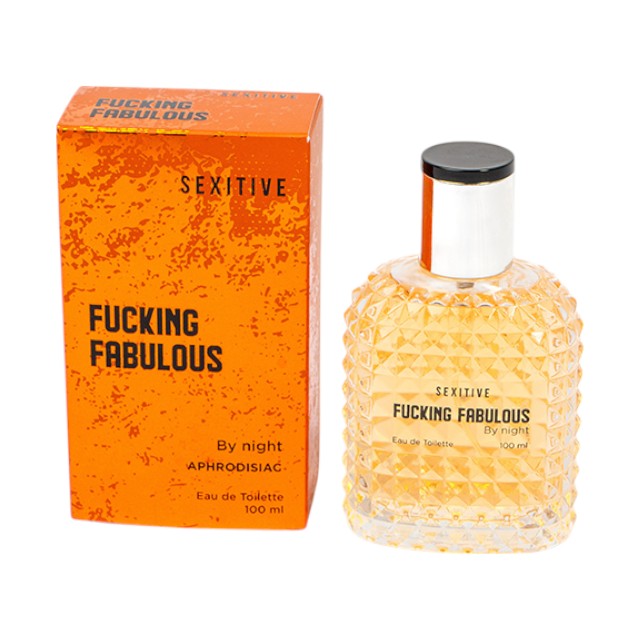 Parfum cu feromoni SEXITIVE Fucking Fabulous By Night, pentru bărbați, note de grepfrut, iasomie și tămâie, 100 ml 1 Parfum cu feromoni SEXITIVE Fucking Fabulous By Night