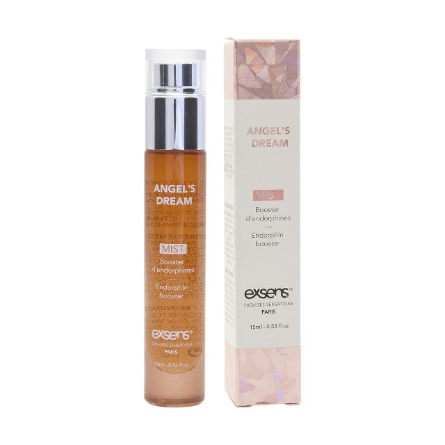 Parfum pentru corp și păr EXSENS Angel’s Dream Mist, stimulează producția de endorfine, note de lăcrămioare, pară și ambră, 15 ml 1 Parfum pentru corp și păr EXSENS Angel’s Dream Mist