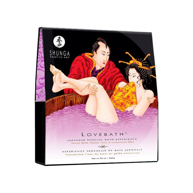 Perle de baie SHUNGA - LOVEBATH, Lotus, 650 gr 1 Perle de baie SHUNGA - LOVEBATH