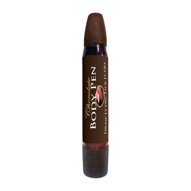 Pix pentru pictură corporală SPENCER & FLEETWOOD Chocolate Body Ben, vopsea comestibilă cu aromă de ciocolată cu lapte, 40 gr 1 Pix pentru pictură corporală SPENCER & FLEETWOOD Chocolate Body Ben