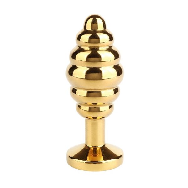 Plug anal MR. STEEL Twister Butt Plug Medium