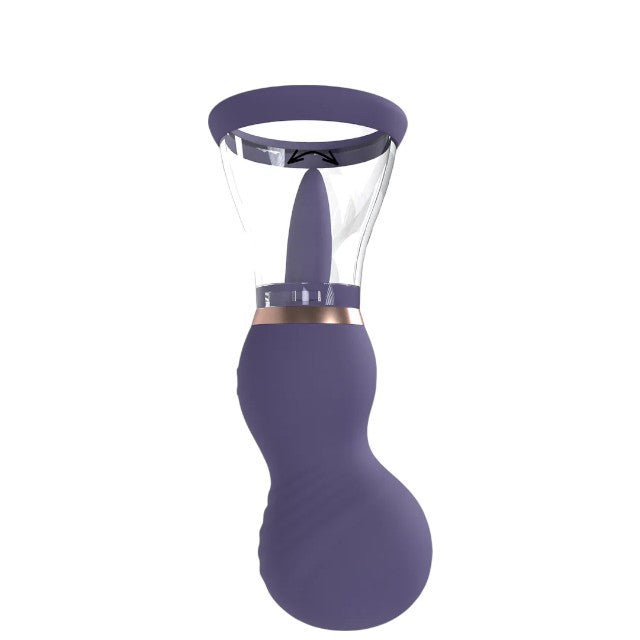 Pompă electrică PUMPED Sensual Vulva & Breast Pump, pentru stimularea zonelor erogene feminine, culoare mov 1 Pompă electrică PUMPED Sensual Vulva & Breast Pump