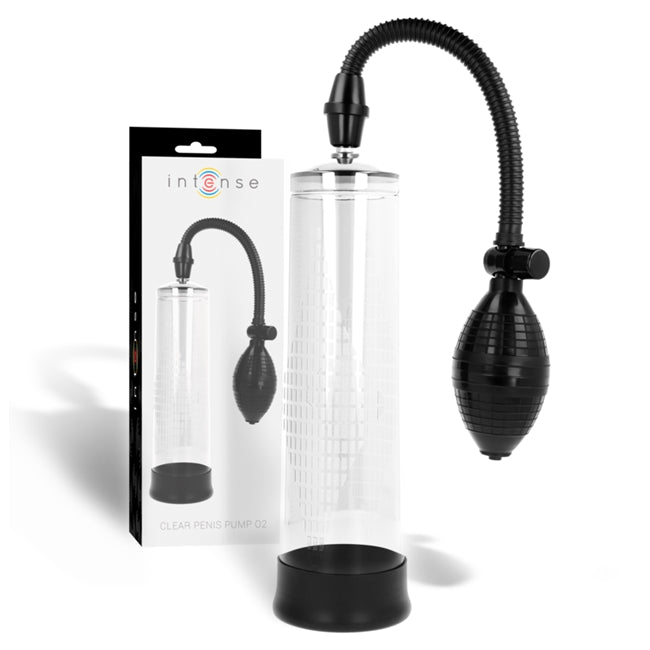 Pompa manuala INTENSE PUMP 02, pentru marirea penisului si imbunatatirea performantelor sexuale, culoare transparenta 1 Pompa manuala INTENSE PUMP 02