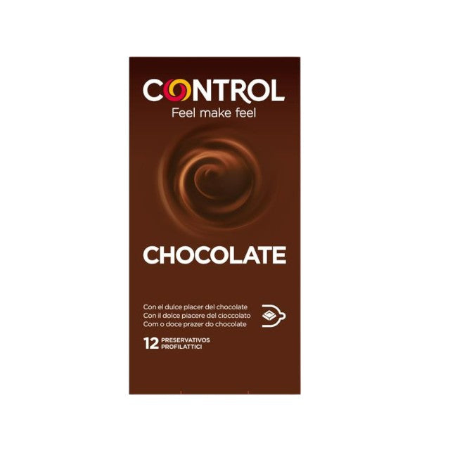 Prezervative CONTROL - Chocolate, 54 mm, 1 x 12 buc 1 Prezervative CONTROL - Chocolate